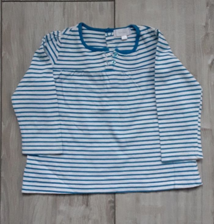 T-Shirt ML Fille 18 mois
