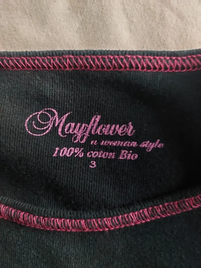 Haut noir Mayflower - photo numéro 6