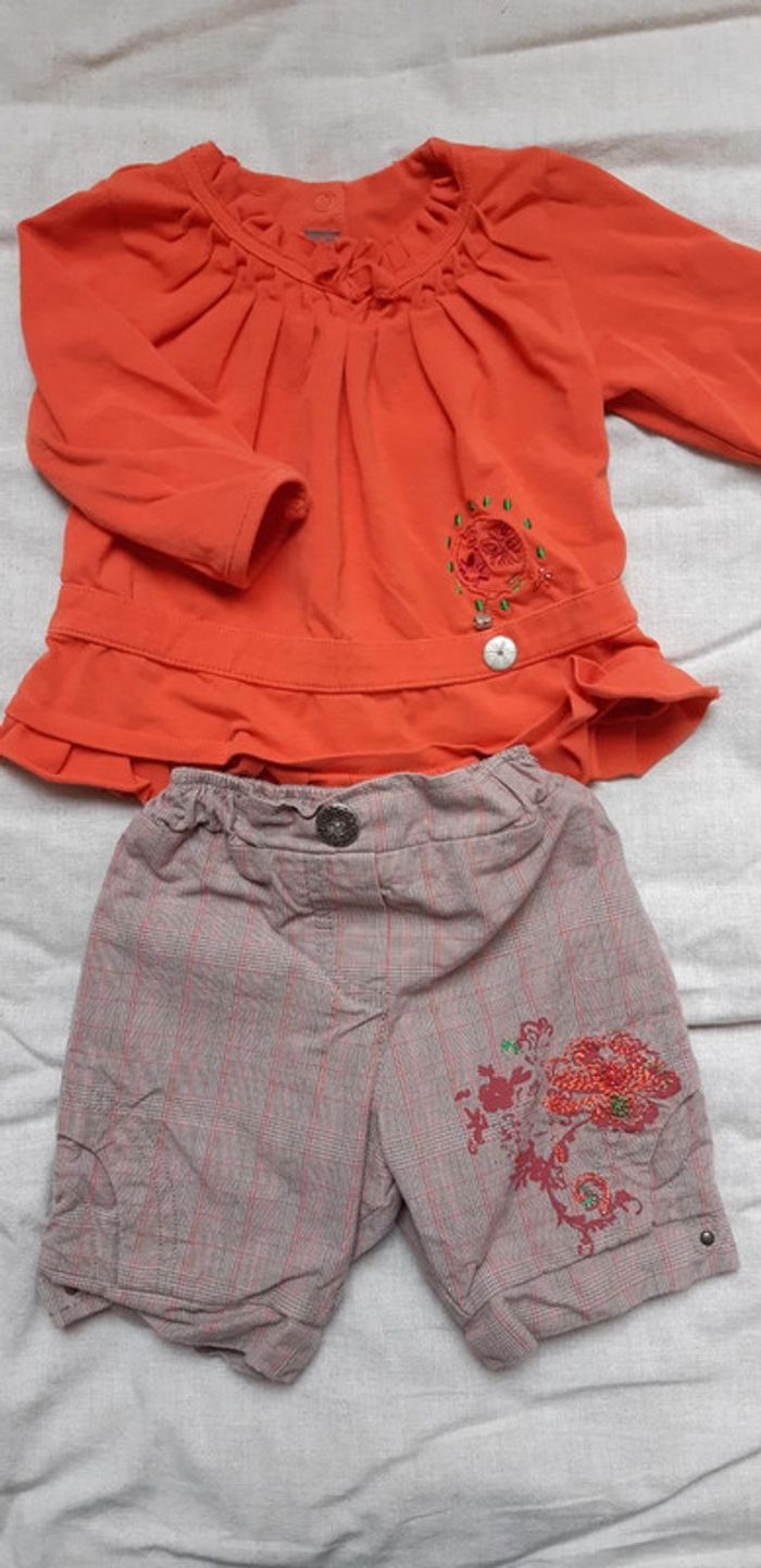 Ensemble pour bébé fille 3 mois