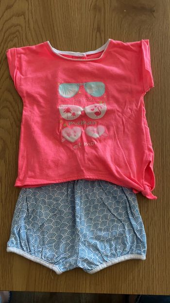 Ensemble teeshirt et short