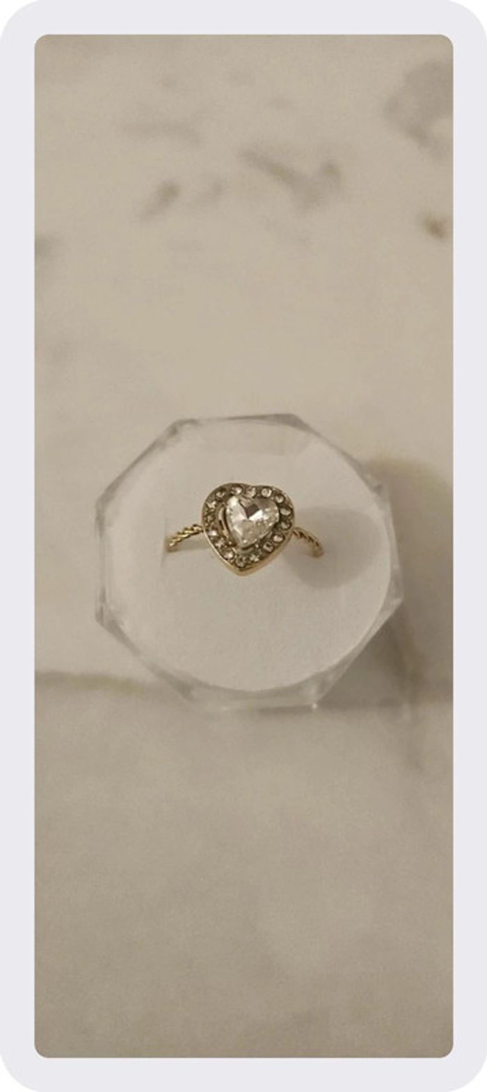 Bague réglable et ajustable pour femmes