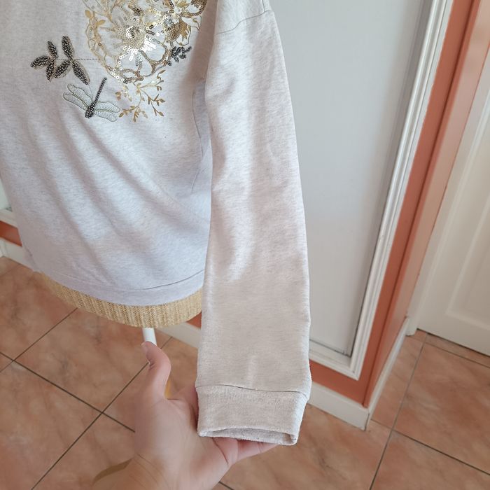 Kiabi haut brodé crème et doré - photo numéro 6