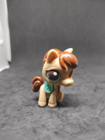 my Littlest Petshop LPS horse cheval 2666 #geektradelpscheval
