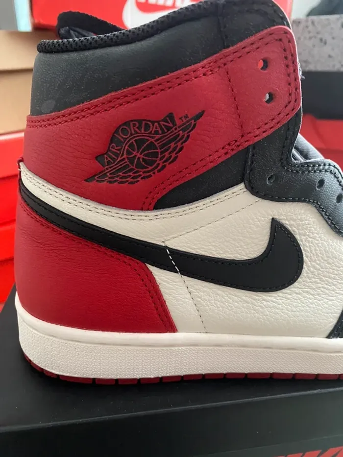 Jordan 1 high retro bred toe - photo numéro 15