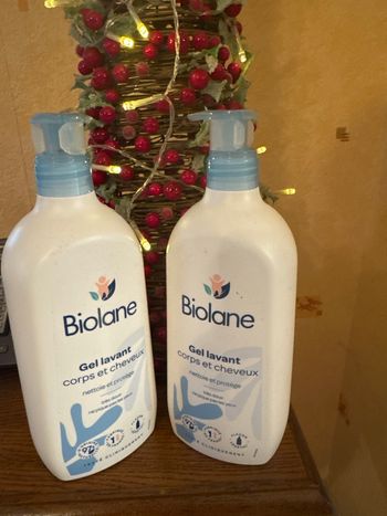 Gel lavant biolane lot de 2