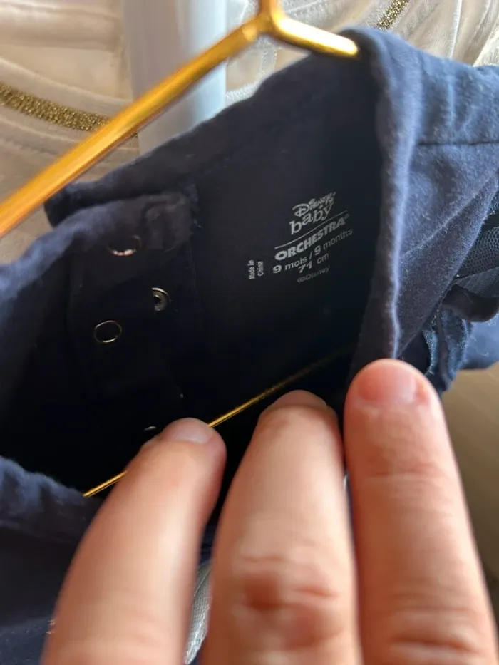 Jolie robe Minnie Orchestra taille 9 mois en parfait état - photo numéro 3