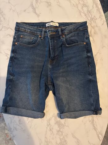Short en Jean Zara Homme Taille 38