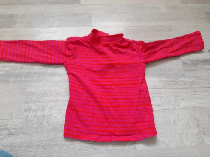 Tee shirt col roulé 18 m DPAM