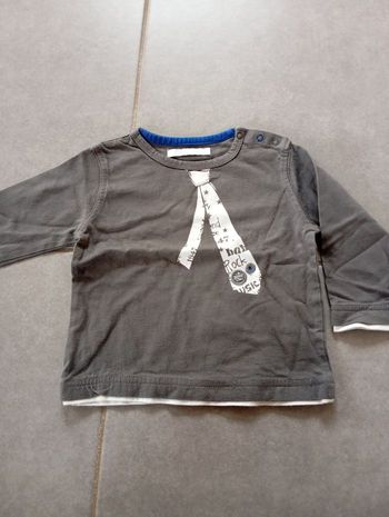 T-shirt gris 