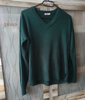 Pull vert sapin gémo taille 38