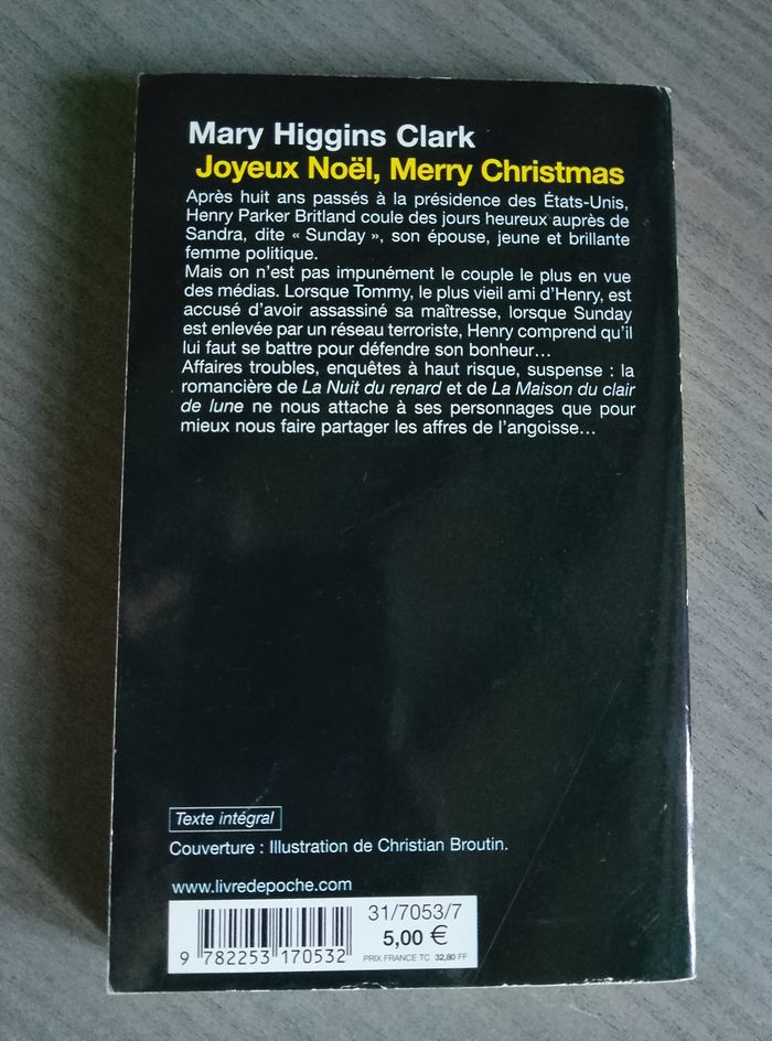 Livre M.H.clark - photo numéro 2