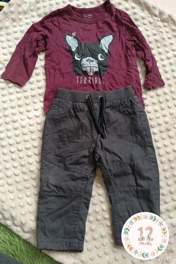 Ensemble garçon 12 mois