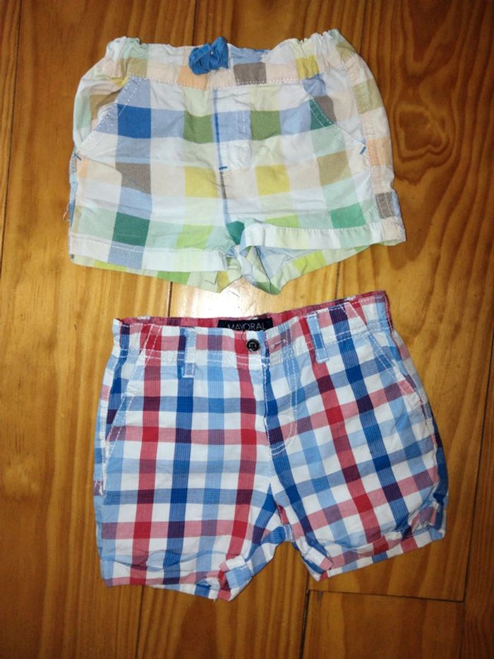 Lot de short 18m