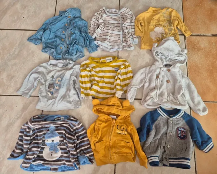 Lot n°1 vêtements bébé garçon 1 mois - photo numéro 4