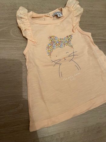 Tee shirt fleurie neuf