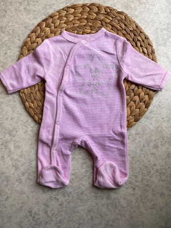 Pyjama rose bébé super star