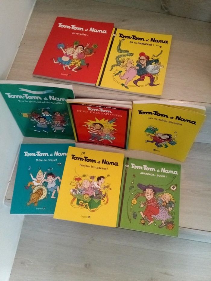 Lot de 8 bd TomTom et nana Autres Beebs