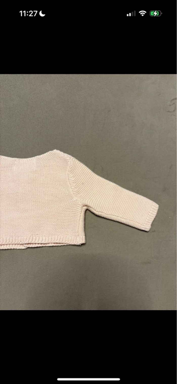 Pull rose bébé fille - Primark 3.4kg / Naissance - photo numéro 2