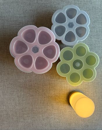 Moules silicone Béaba - lot complet 60/90/150 ml