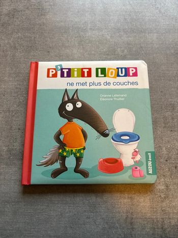 Livre, petit loup ne met plus de couche