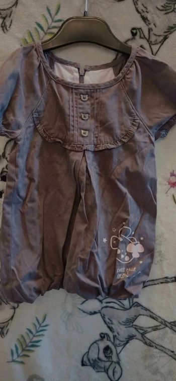 Robe mon petit chat petit Kimbaloo 18 mois