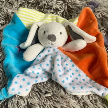 Doudou lapin plat obaïbi