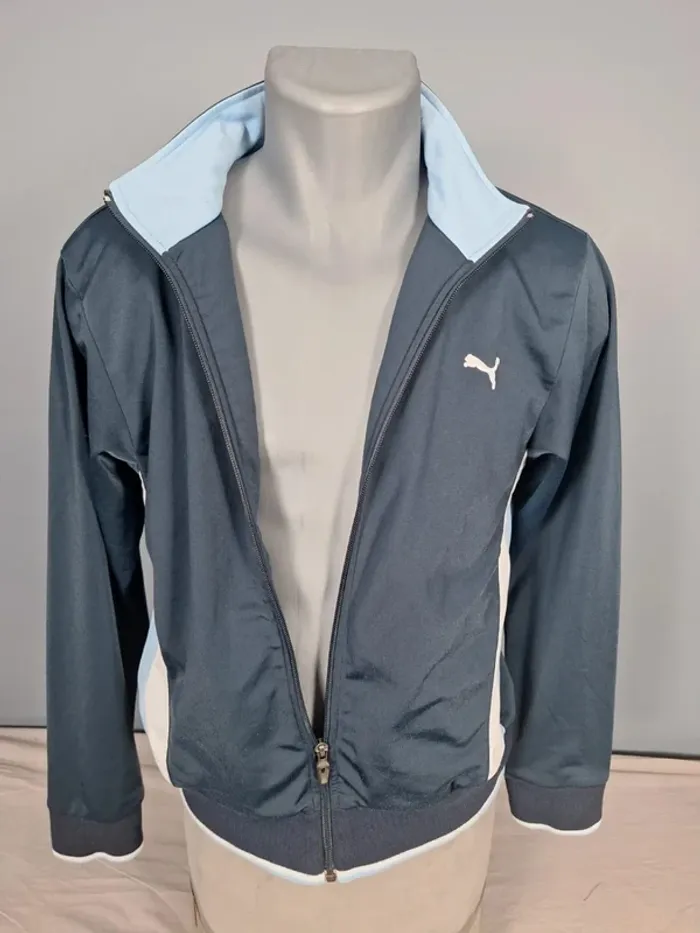 veste légère / Track jacket puma vintage/ femme - taille M  - brodé (453) - photo numéro 8
