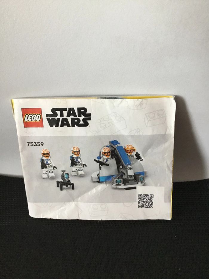 Lego Star Wars NOTICE set 75359 Ahsoka’s clone trooper battle pack