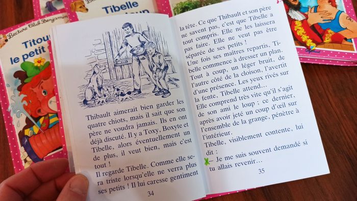 Livres enfants vintage lecture club benjamin - photo numéro 3