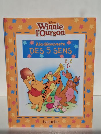 Livre Disney Winnie l'ourson A la découverte des 5 sens