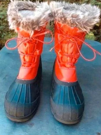 Bottes  neige  rouges -  35/36