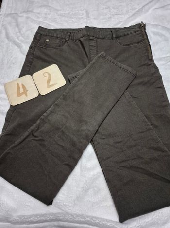Pantalon kaki camaïeu T42/44