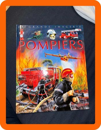 Livre pour enfants la grande imagerie fleurus les pompiers