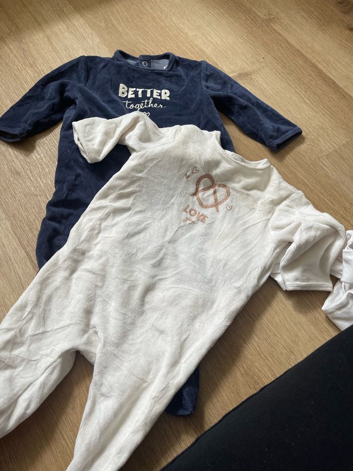 Lot vêtement garçon 1 mois à 12 mois - photo numéro 3