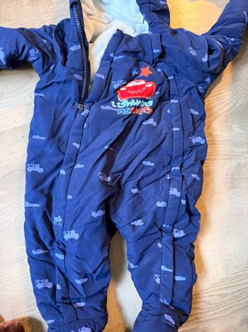 Combinaison pilote Cars 3-6 mois 