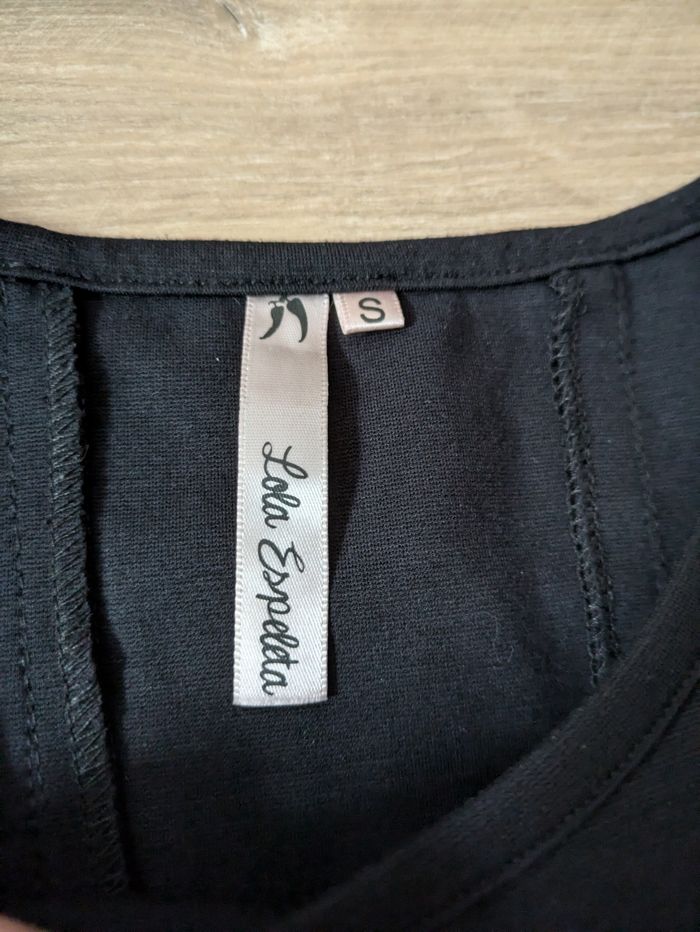 Robe noire love Espeleta S - photo numéro 2