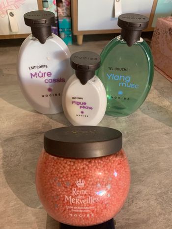 lot gel/lait/caviar de bain