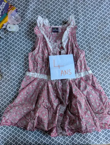 Robe bébé fille 4 ans