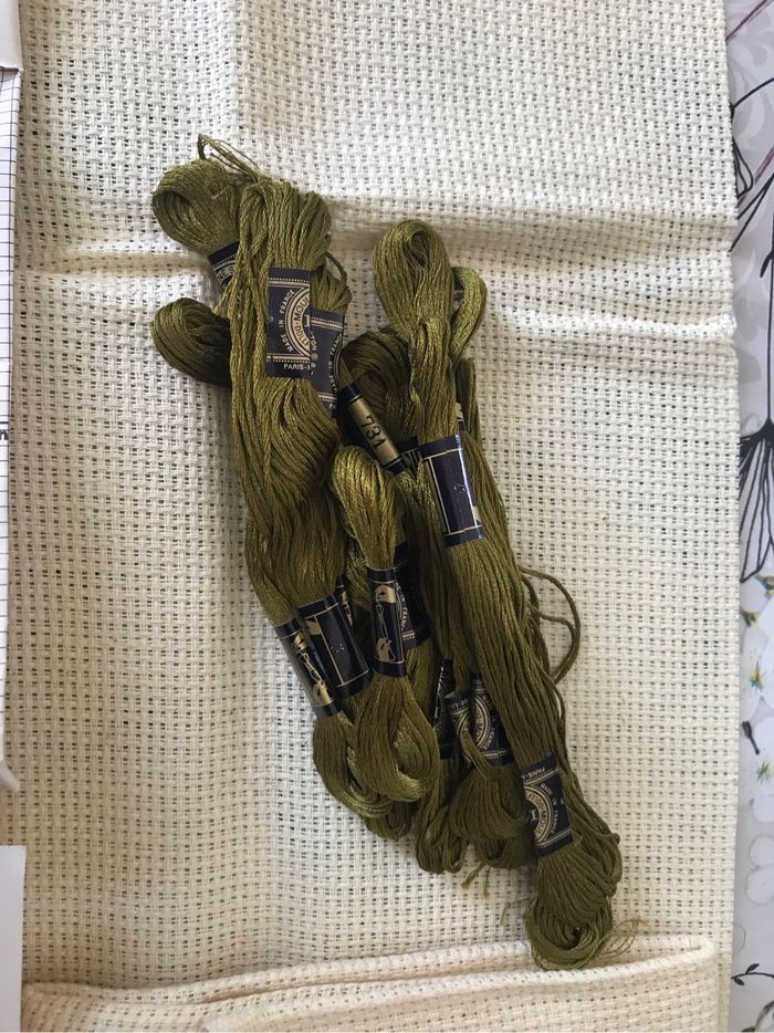 Kit broderie, pour 2 coussins - photo numéro 2