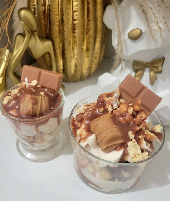 Bougie gourmande ( Kinder Country) parfumé kinder bueno - photo numéro 2