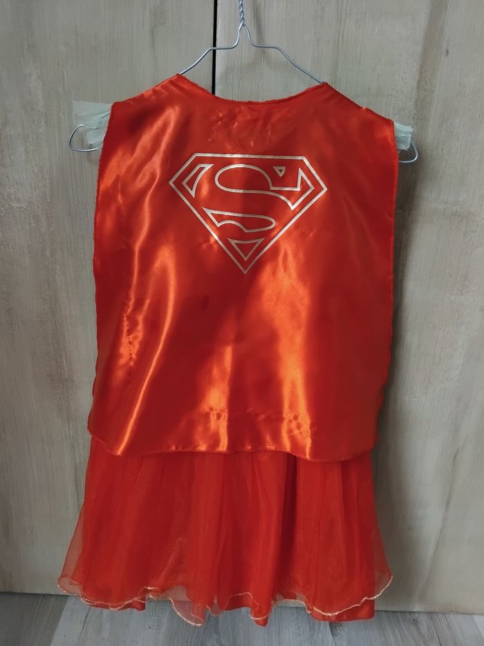Déguisement Super Woman Robe Cape 9 - 10 ans Wonder Woman Marvel 🦸‍♀️ - photo numéro 5