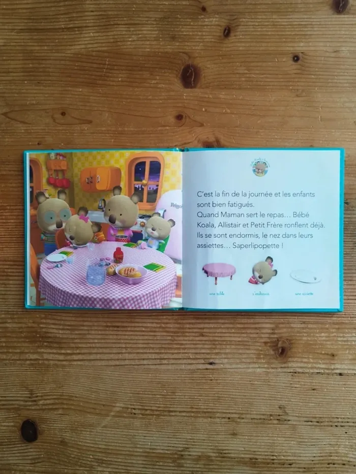 Livre bébé 1 an – Bébé Koala à la piscine – Hachette enfants - photo numéro 3