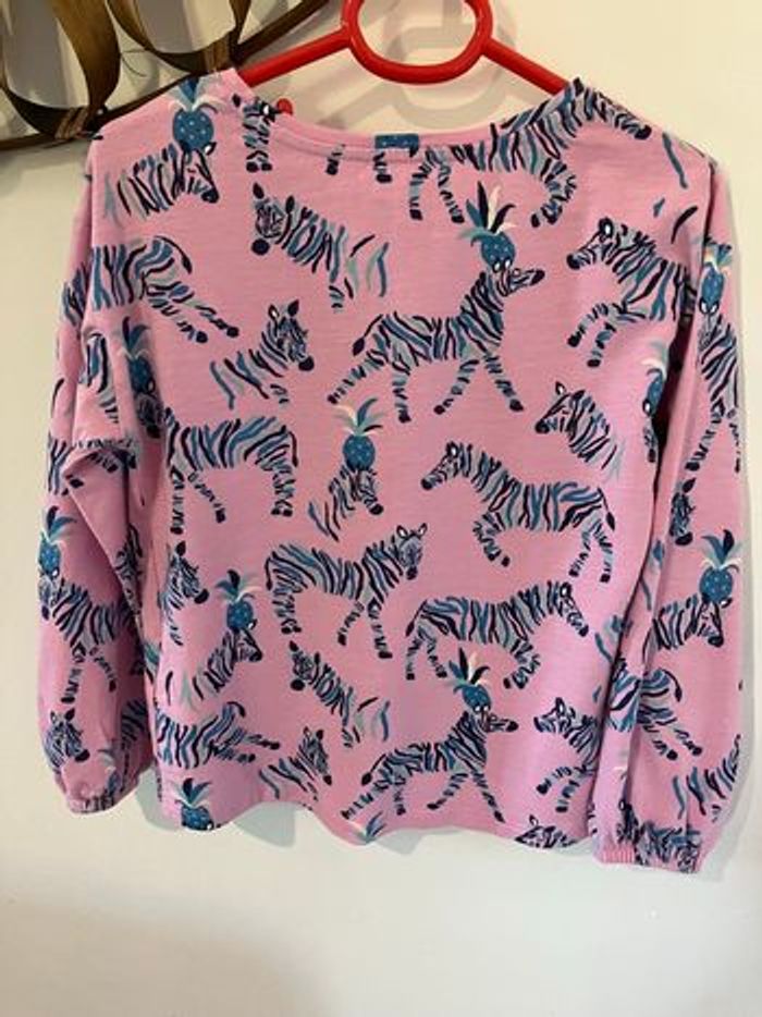 Haut manches longues rose fille 8 ans DPAM - photo numéro 5