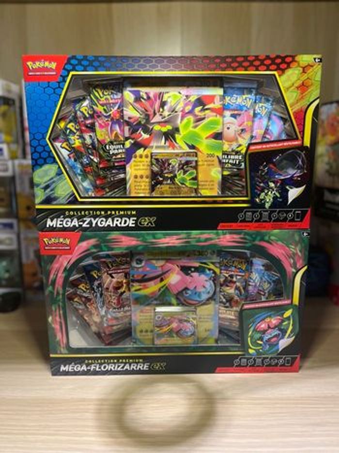 Pokémon 2 coffrets Mega Florizarre et mega zygarde ex fr - photo numéro 1