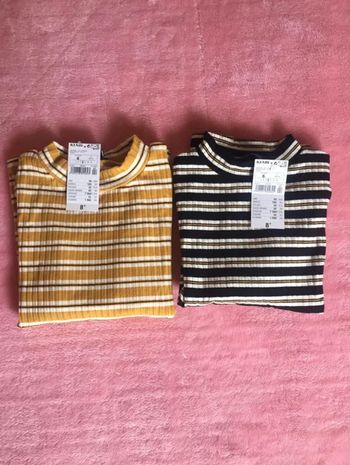 Lot 2x T-shirt hiver