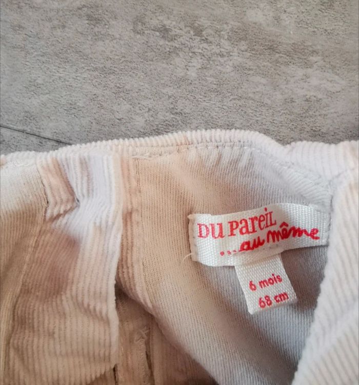 Robe d'hiver bébé fille 6 mois NEUVE - photo numéro 2