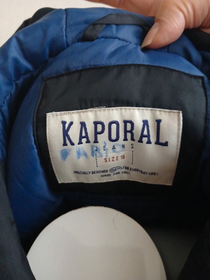 Blouson Kaporal à capuche taille 10 ans - photo numéro 8