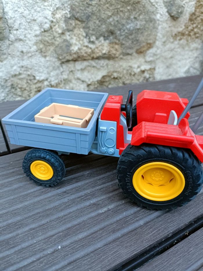 Playmobil 6121 fermier avec faucheuse - photo numéro 5