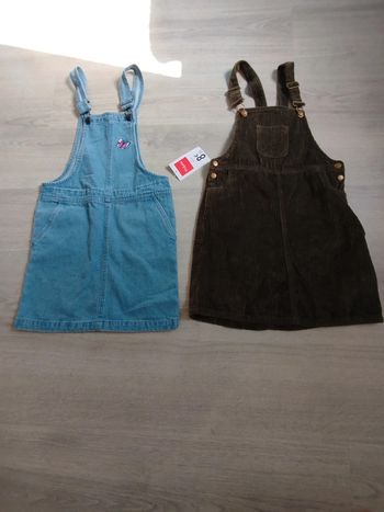 Lot robe salopette fille 10ans