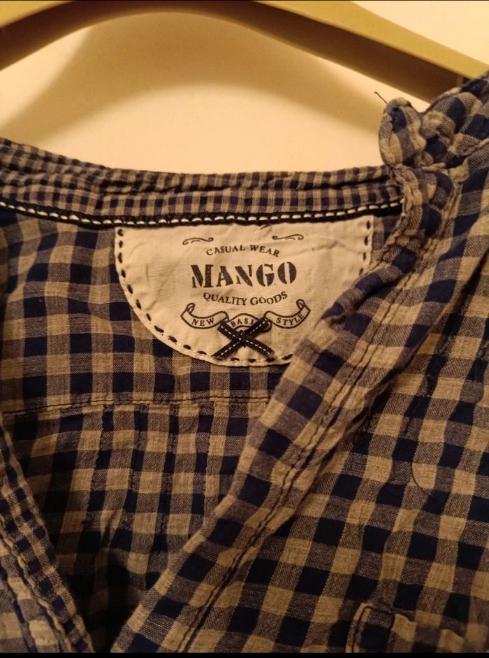 Chemise à Carreaux MANGO S - photo numéro 3
